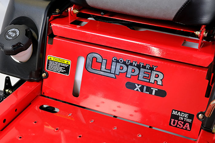Country Clipper XLT low center of gravity gas tank.